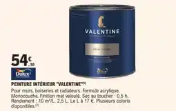 E.Leclerc Brico Valentine - peinture intérieur offre
