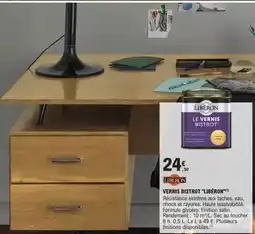 E.Leclerc Brico Extrême - vernis bistrot tiberon offre