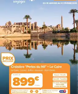 Carrefour Express Carrefour - croisiere perles du ni + le caire offre