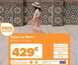 Carrefour Express Carrefour - sejour au maroc offre