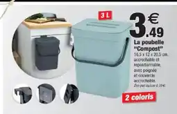 Bazarland La poubelle Compost offre