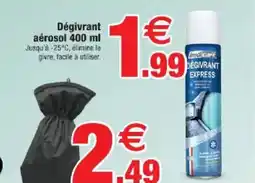 Bazarland Dégivrant aérosol offre