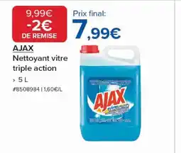 Costco AJAX Nettoyant vitre triple action offre