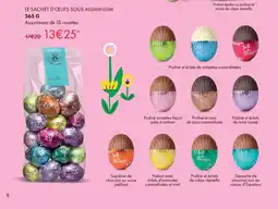 Jeff de Bruges Le sachet d'œufs sous aluminium offre