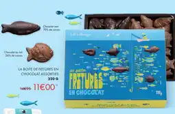 Jeff de Bruges La boite de fritures en chocolat assorties offre
