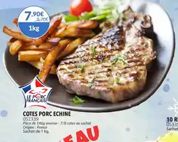Gel 2000 Cotes porc echine offre