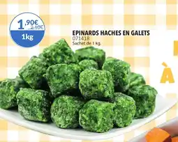 Gel 2000 Epinards haches en galets offre