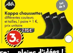 TEDi KAPPA Chaussettes offre