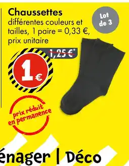 TEDi Chaussettes offre