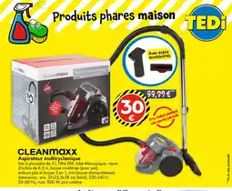 TEDi CLEANMAXX Aspirateur multicyclonique offre
