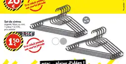 TEDi Set de cintres offre