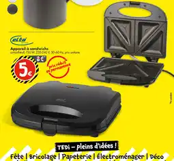 TEDi ELTA Appareil à sandwichs offre
