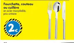 TEDi Fourchette, couteau ou cuillère offre