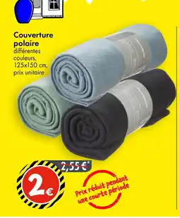 TEDi Couverture polaire offre