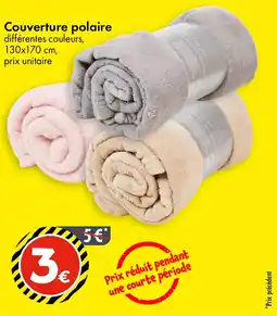 TEDi Couverture polaire offre