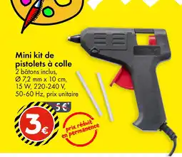 TEDi Mini kit de pistolets à colle offre