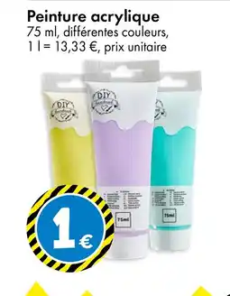 TEDi Peinture acrylique offre