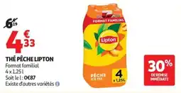Auchan The pêche lipton offre