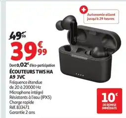 Auchan Écouteurs tws ha offre