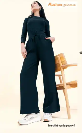 Auchan Pantalon femme inextenso offre