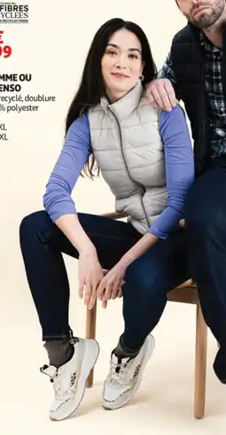 Auchan Doudoune femme ou homme inextenso offre