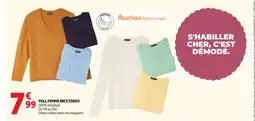 Auchan INEXTENSO Pull femme offre