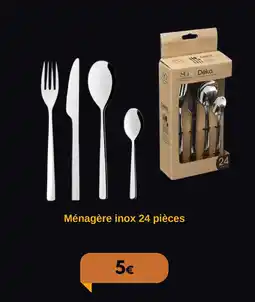 Electro Dépôt Ménagère inox 24 pièces offre