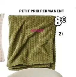 JYSK ROSENVIAL Plaid en tissu molletonné offre