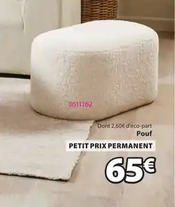 JYSK OREBO Pouf offre