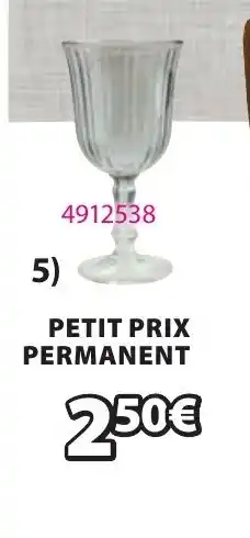 JYSK FRIDOLIN Verre a vin offre