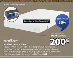 JYSK STRIA Matelas à ressorts offre