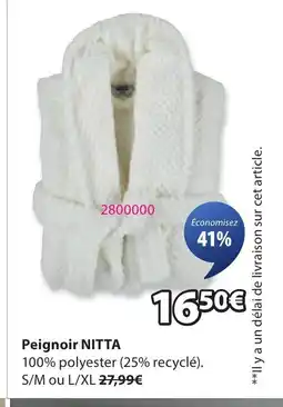 JYSK ULLATTI Peignoir offre