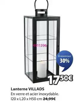 JYSK VILLADS Lanterne offre