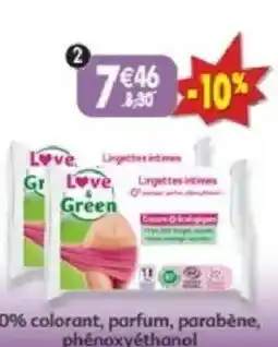 Maximo Lot de 2 x 20 lingettes intimes hypoallergéniques offre
