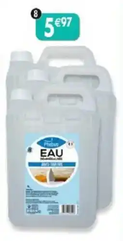 Maximo Lot de 3 bidons d'eau déminéralisée offre