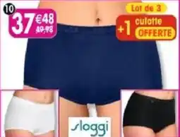 Maximo Lot de 3 culottes maxibasic sloggi offre