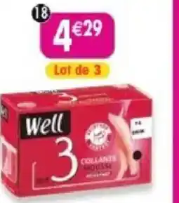 Maximo 3 paires de collants trio well offre