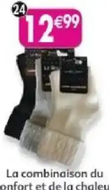 Maximo Chaussettes à revers torsadé le bourget offre