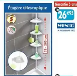 Maximo Étagère télescopique offre