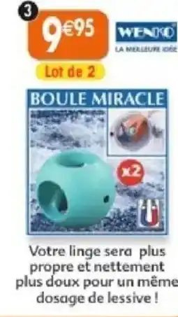 Maximo 2 boules miracle offre