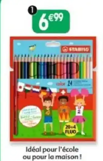 Maximo Etui de 24 crayons de couleurs offre