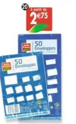 Maximo 50 enveloppes auto-adhésives offre