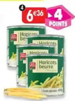 Maximo Lot de 4 boîtes 1/2 d'haricots beurre très fins offre