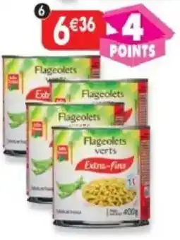 Maximo Lot de 4 boîtes 1/2 de flageolets verts extra-fins offre