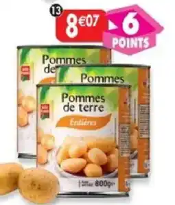 Maximo Lot de 3 boîtes 4/4 de pommes de terre offre