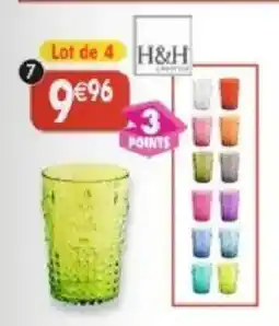 Maximo Lot de 4 gobelets offre