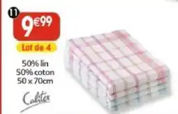 Maximo 4 torchons métis 9,99 offre