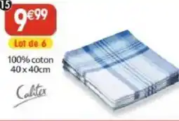 Maximo 6 mouchoirs offre