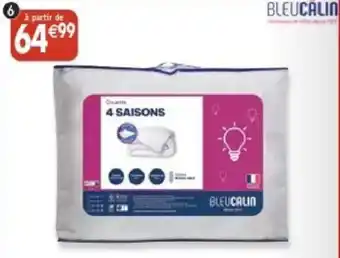 Maximo Couette 4 saisons bleu câlin offre