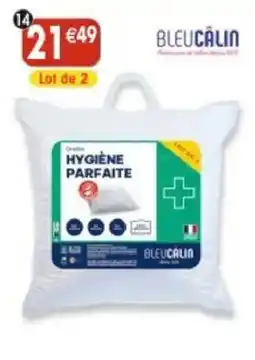 Maximo 12 oreillers hygiène parfaite offre